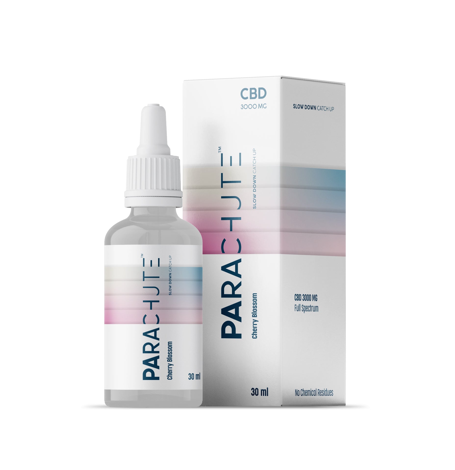 Parachute 3000mg Cold Pressed CBD Oil - Cherry Blossom Flavour