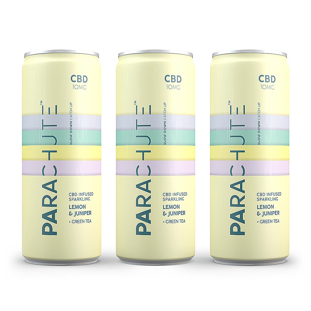 Parachute Lemon & Juniper CBD Infused Drink 250ml can